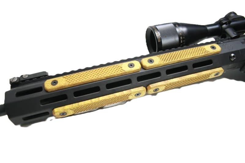 Hardwood MLok Rail Covers